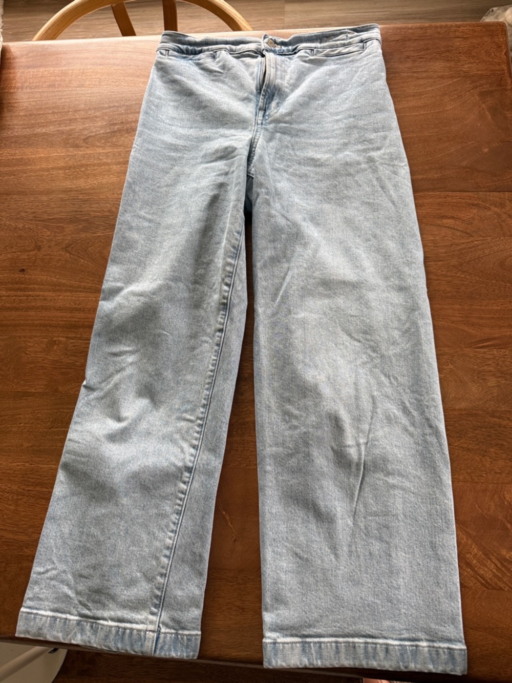 Madewell Emmet Wide-Leg Light Wash Women’s Jeans - Classic Casual